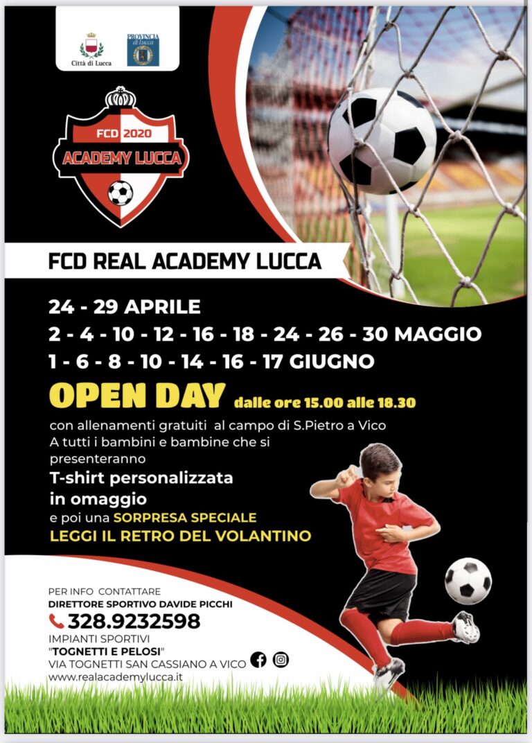 Scopri di più sull'articolo OPEN DAY REAL ACADEMY 23/24